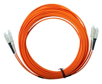 MSS-Fibre-SC---SC-OM1-10-Metre-Orange-LSZH-Duplex-Patch-Lead