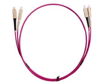 MSS-Fibre-SC---SC-OM4-1-Metre-Erika-Violet-LSZH-Duplex-Patch-Lead