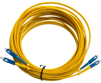 MSS-Fibre-SC---SC-Singlemode-20-Metre-Yellow-LSZH-Duplex-Patch-Lead