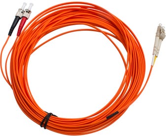 MSS-Fibre-ST---LC-OM1-10-Metre-Orange-LSZH-Duplex-Patch-Lead
