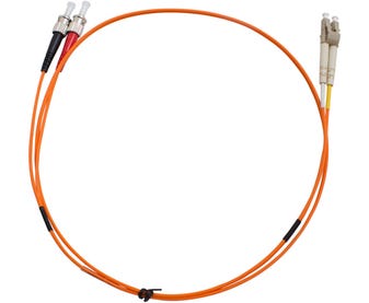 MSS-Fibre-ST---LC-OM1-2-Metre-Orange-LSZH-Duplex-Patch-Lead