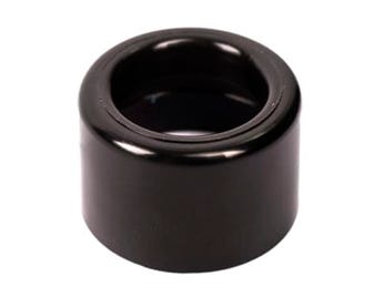 END-CAP-28MM-BLACK