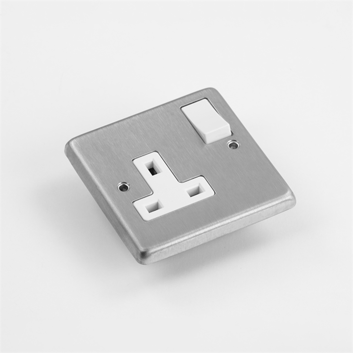 ELEC 1G-S SOCK | 13A Switched Socket, 1 Gang