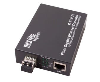 MSS-Fibre-1000B-T-to-1000B-SX-MM-850NM-LC-550MTR-Media-Convertor