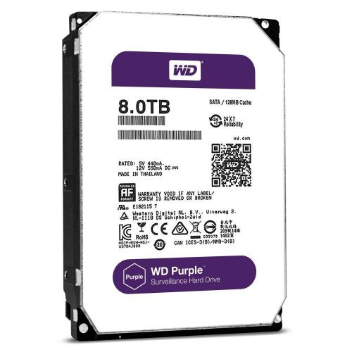 8TB HDD – Purple Surveillance Hard Drive for DVRs & NVR