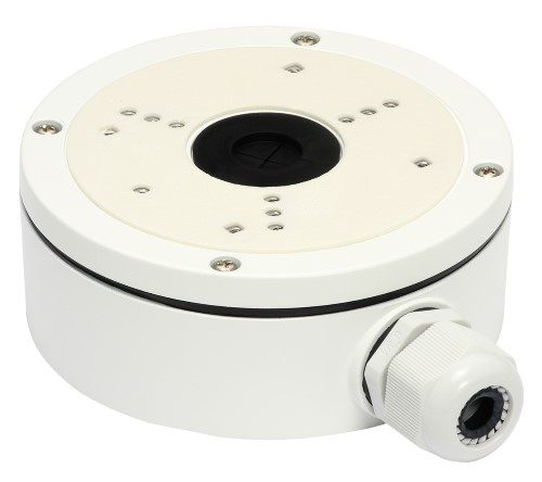 Hikvision DS-1280ZJ-S Junction Box with Gland, suits HIK-2CD26, 2CD2T, 2CD4A, 2CD22, 2CD42, E16D5