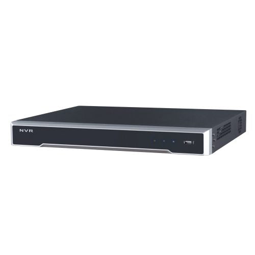 海康威视 DS-7608NI-I2-8P 8 路 PoE CCTV NVR，80Mbps 8 PnP 端口，4K，2 个硬盘托架 + 3TB 硬盘