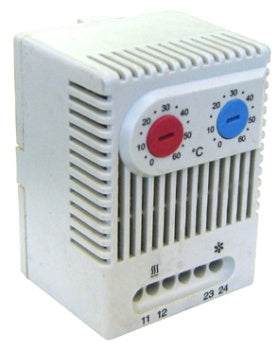 0-60degree Dual Thermostat  Heat + Cool 1NO + 1NC