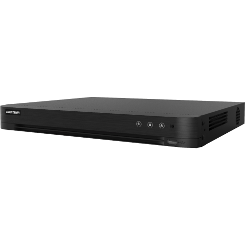 Hikvision iDS-7216HUHI-M2/S TVI4.0 16-ch 5 MP 1U H.265 AcuSense DVR 2 HDD Bays 3TB HDD