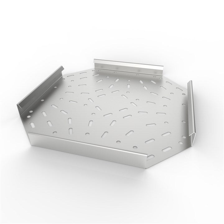 MRF FI90 75 |中型回流法兰电缆桥架 90° 平交叉