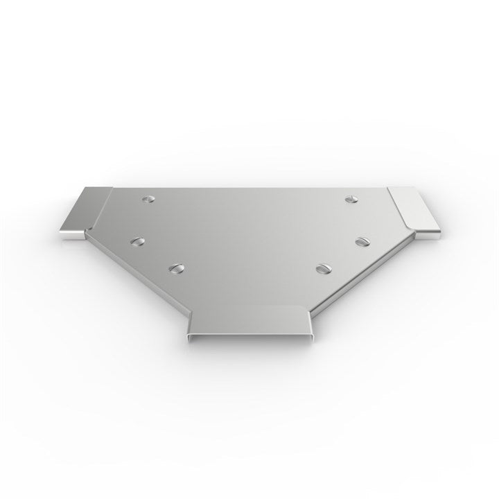 MRF FT90 150 盖子 |中型回流法兰电缆桥架 90° 扁平 T 形盖