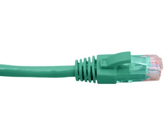 Cabac-1-Metre-4-Pair-PVC-Unshielded-RJ45---RJ45-Cat6-Green-Patch-Lead