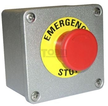 IP65 Aluminium Emergency Stop Station - Complete