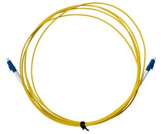 MSS-Fibre-LC---LC-Singlemode-2-Metre-Yellow-LSZH-Simplex-Patch-Lead