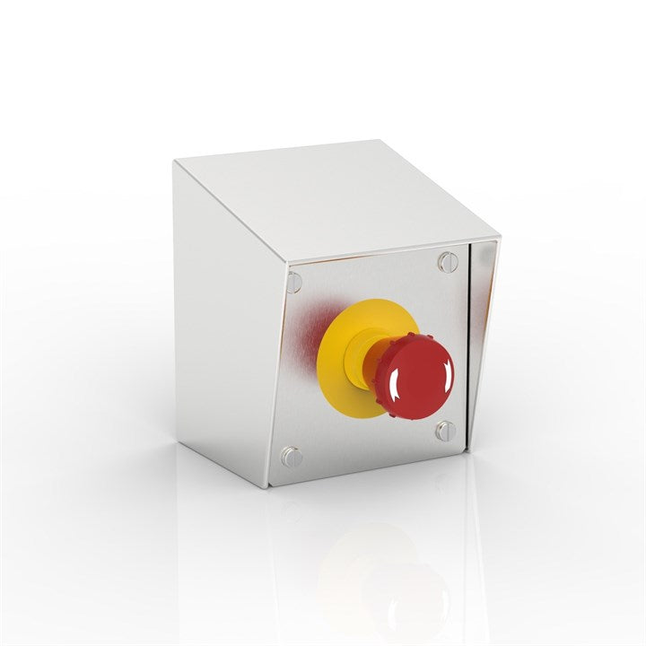 SR-AB-ES-S | 15° Sloping Roof Emergency Stop Enclosure with Allen-Brad ...
