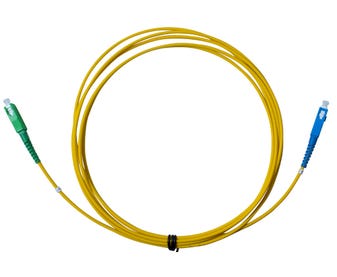 MSS-Fibre-SCA---SC-Singlemode-2-Metre-Yellow-LSZH-Simplex-Patch-Lead