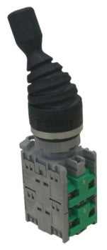 22mm 4 position latching joy stick c/w 4 N/O contacts