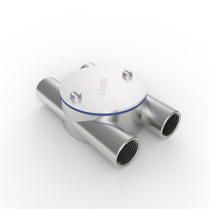 英国HBOX20 |公制导管双通盒