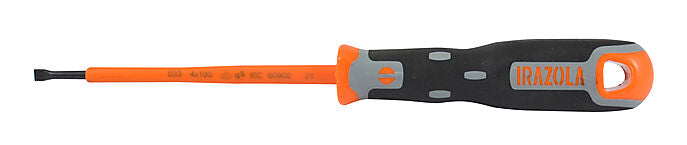 Irazola Screwdriver Tekno Insulated Flat 4 x 100mm 1kV