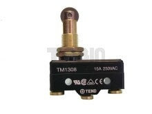 15A Micro Switch - Button Plunger With Roller