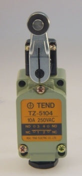 Indust. Limit Switch - 10A Non Adj. Roller Lever